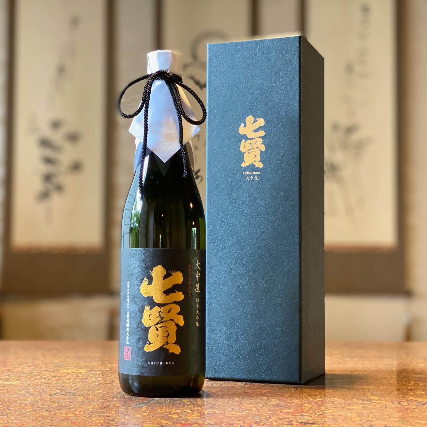 七賢酒造山梨酩釀大中屋純米大吟釀1.8L－專家推薦清酒日本酒Sake